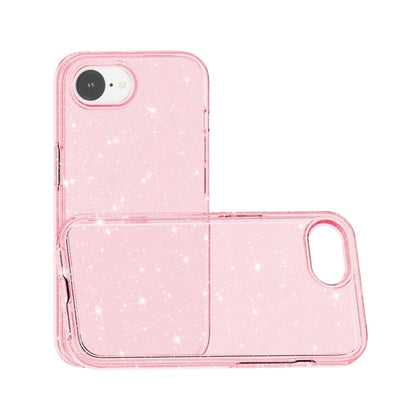 เคสโทรศัพท์ผงกลิตเตอร์เทอร์มิเนเตอร์กันกระแทก, For iPhone 17e / 16e, For iPhone 16 Pro Max, For iPhone 16 Pro, For iPhone 16 Plus, For iPhone 16, For iPhone 15 Pro Max, For iPhone 15 Pro, For iPhone 15 Plus, For iPhone 15