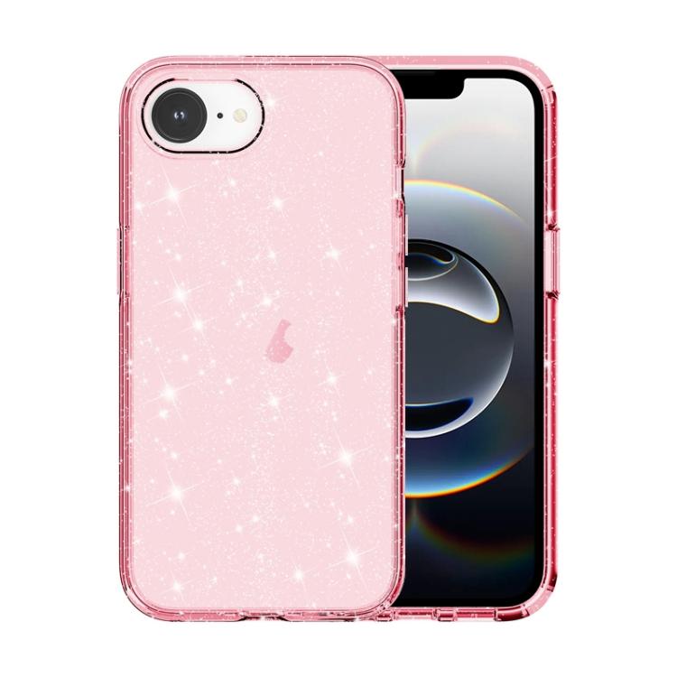 เคสโทรศัพท์ผงกลิตเตอร์เทอร์มิเนเตอร์กันกระแทก, For iPhone 17e / 16e, For iPhone 16 Pro Max, For iPhone 16 Pro, For iPhone 16 Plus, For iPhone 16, For iPhone 15 Pro Max, For iPhone 15 Pro, For iPhone 15 Plus, For iPhone 15
