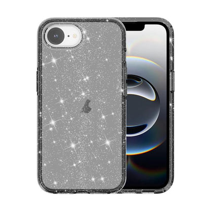 เคสโทรศัพท์ผงกลิตเตอร์เทอร์มิเนเตอร์กันกระแทก, For iPhone 17e / 16e, For iPhone 16 Pro Max, For iPhone 16 Pro, For iPhone 16 Plus, For iPhone 16, For iPhone 15 Pro Max, For iPhone 15 Pro, For iPhone 15 Plus, For iPhone 15