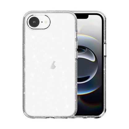 เคสโทรศัพท์ผงกลิตเตอร์เทอร์มิเนเตอร์กันกระแทก, For iPhone 17e / 16e, For iPhone 16 Pro Max, For iPhone 16 Pro, For iPhone 16 Plus, For iPhone 16, For iPhone 15 Pro Max, For iPhone 15 Pro, For iPhone 15 Plus, For iPhone 15