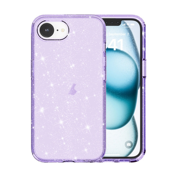 เคสโทรศัพท์ผงกลิตเตอร์เทอร์มิเนเตอร์กันกระแทก, For iPhone 17e / 16e, For iPhone 16 Pro Max, For iPhone 16 Pro, For iPhone 16 Plus, For iPhone 16, For iPhone 15 Pro Max, For iPhone 15 Pro, For iPhone 15 Plus, For iPhone 15