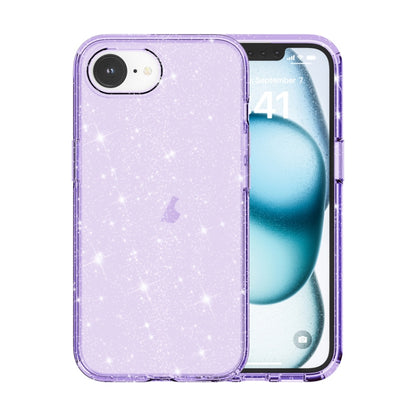 เคสโทรศัพท์ผงกลิตเตอร์เทอร์มิเนเตอร์กันกระแทก, For iPhone 17e / 16e, For iPhone 16 Pro Max, For iPhone 16 Pro, For iPhone 16 Plus, For iPhone 16, For iPhone 15 Pro Max, For iPhone 15 Pro, For iPhone 15 Plus, For iPhone 15