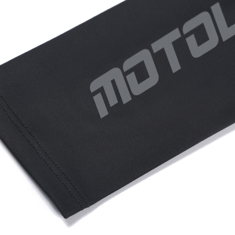 MOTOSLG 1 คู่ครีมกันแดด Ice Sleeves Beach Riding Fishing Cuffs, L
