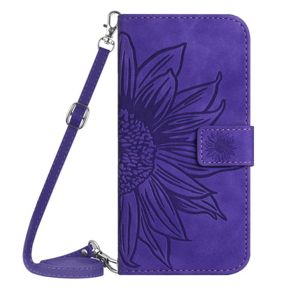 ซองโทรศัพท์หนังลายนูน Skin Feel Sun Flower พร้อมเชือกเส้นเล็ก, For OnePlus Nord CE4, For OnePlus 12R 5G Global, For OnePlus 12 5G Global, For OnePlus Nord CE 3 Lite