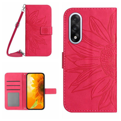 ซองโทรศัพท์หนังลายนูน Skin Feel Sun Flower พร้อมเชือกเส้นเล็ก, For OnePlus Nord 6 5G, For OnePlus 15R, For OnePlus 15 5G, For OnePlus Nord 5 5G / Ace 5 Ultra