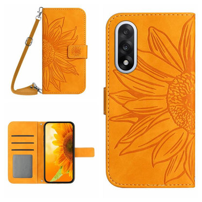 ซองโทรศัพท์หนังลายนูน Skin Feel Sun Flower พร้อมเชือกเส้นเล็ก, For OnePlus Nord 6 5G, For OnePlus 15R, For OnePlus 15 5G, For OnePlus Nord 5 5G / Ace 5 Ultra