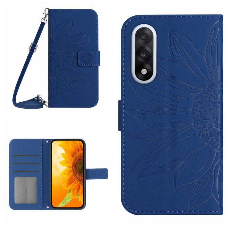 ซองโทรศัพท์หนังลายนูน Skin Feel Sun Flower พร้อมเชือกเส้นเล็ก, For OnePlus Nord 6 5G, For OnePlus 15R, For OnePlus 15 5G, For OnePlus Nord 5 5G / Ace 5 Ultra