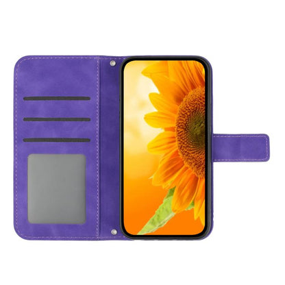 ซองโทรศัพท์หนังลายนูน Skin Feel Sun Flower พร้อมเชือกเส้นเล็ก, For OnePlus Nord 6 5G, For OnePlus 15R, For OnePlus 15 5G, For OnePlus Nord 5 5G / Ace 5 Ultra