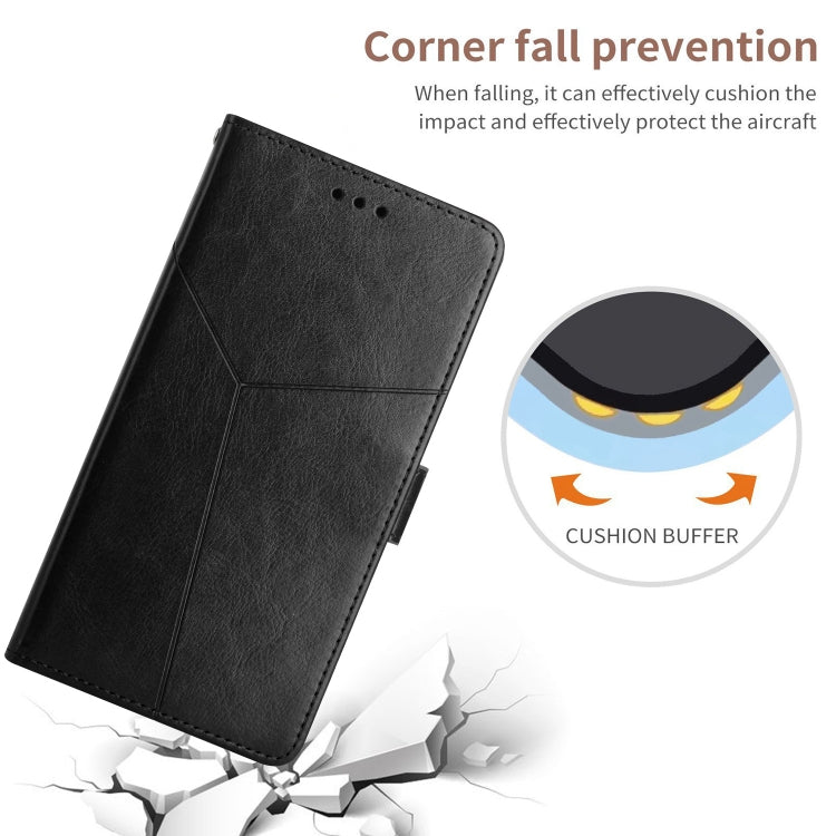 เคสโทรศัพท์หนังพลิกลายรูปตัว Y, For OnePlus 12R 5G Global, For OnePlus 12 5G Global, For OnePlus Nord CE 3 Lite
