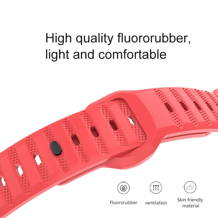 สายนาฬิกา Dot Texture Fluororubber, For Apple Watch 42mm, For Apple Watch 38mm