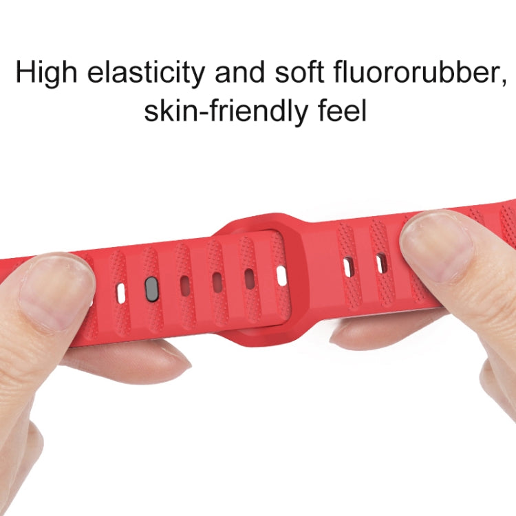 สายนาฬิกา Dot Texture Fluororubber, For Apple Watch 42mm, For Apple Watch 38mm