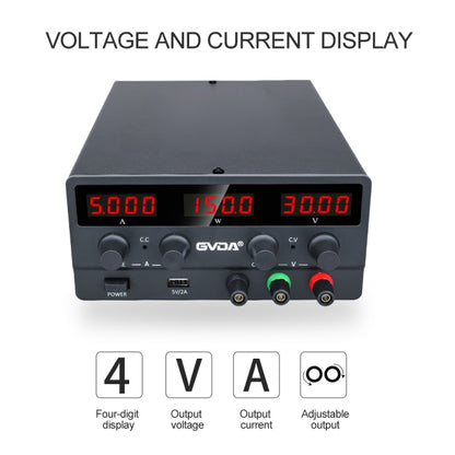 GVDA SPS-H605 60V-5A ตัวควบคุมแรงดันไฟฟ้าแบบปรับได้, SPS-H605 EU Plug, SPS-H605