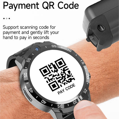 MT27 4G+64G 1.6 นิ้ว IP67 กันน้ำ 4G Android 8.1 ดูสมาร์ทรองรับอัตราการเต้นหัวใจ / GPS, Leather Band
