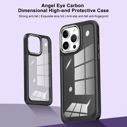 เคสโทรศัพท์แผงด้านหลังคาร์บอนไฟเบอร์โปร่งใส, For iPhone 11 Pro Max, For iPhone 11