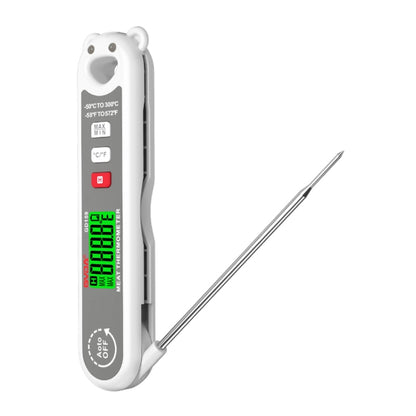 GVDA GD159 เครื่องวัดอุณหภูมิแบบดิจิตอลแบบพับได้เครื่องมือวัดอุณหภูมิอาหาร