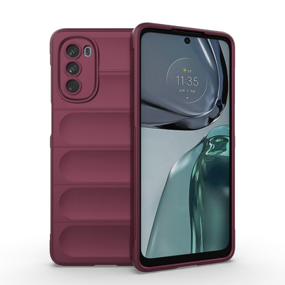 เคสโทรศัพท์ Magic Shield TPU + Flannel, For Motorola Moto G73 5G, For Motorola Moto G62 5G