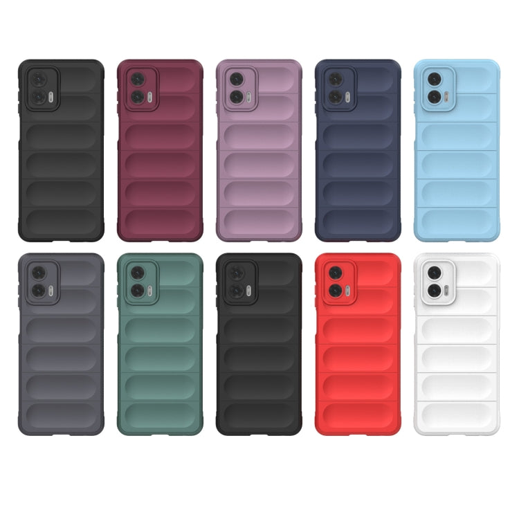 เคสโทรศัพท์ Magic Shield TPU + Flannel, For Motorola Moto G73 5G, For Motorola Moto G62 5G