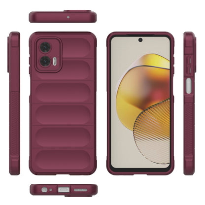 เคสโทรศัพท์ Magic Shield TPU + Flannel, For Motorola Moto G73 5G, For Motorola Moto G62 5G