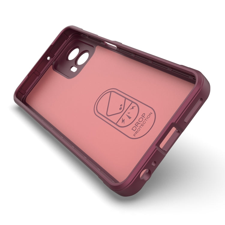 เคสโทรศัพท์ Magic Shield TPU + Flannel, For Motorola Moto G73 5G, For Motorola Moto G62 5G