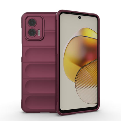 เคสโทรศัพท์ Magic Shield TPU + Flannel, For Motorola Moto G73 5G, For Motorola Moto G62 5G