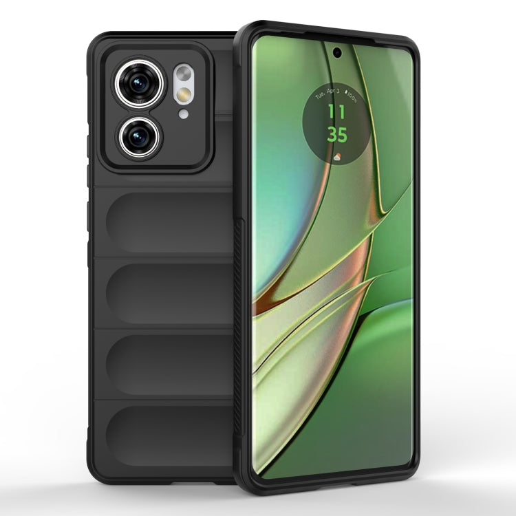เคสโทรศัพท์ Magic Shield TPU + Flannel, For Motorola Edge 50 Pro 5G Global, For Motorola Edge 50 Fusion 5G Global, For Motorola Moto G34 5G, For Motorola Edge 40 5G