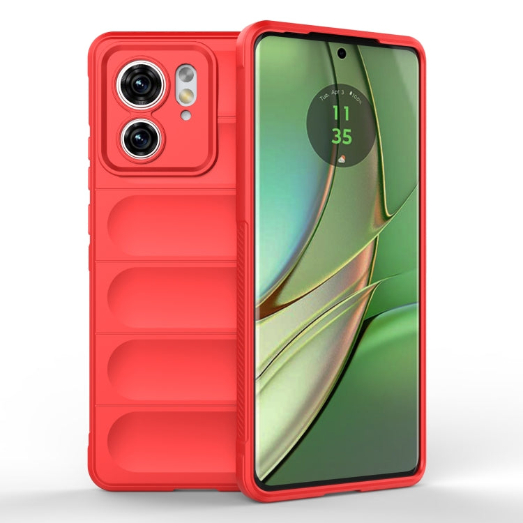เคสโทรศัพท์ Magic Shield TPU + Flannel, For Motorola Edge 50 Pro 5G Global, For Motorola Edge 50 Fusion 5G Global, For Motorola Moto G34 5G, For Motorola Edge 40 5G