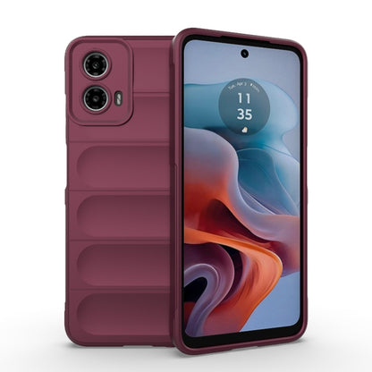 เคสโทรศัพท์ Magic Shield TPU + Flannel, For Motorola Edge 50 Pro 5G Global, For Motorola Edge 50 Fusion 5G Global, For Motorola Moto G34 5G, For Motorola Edge 40 5G