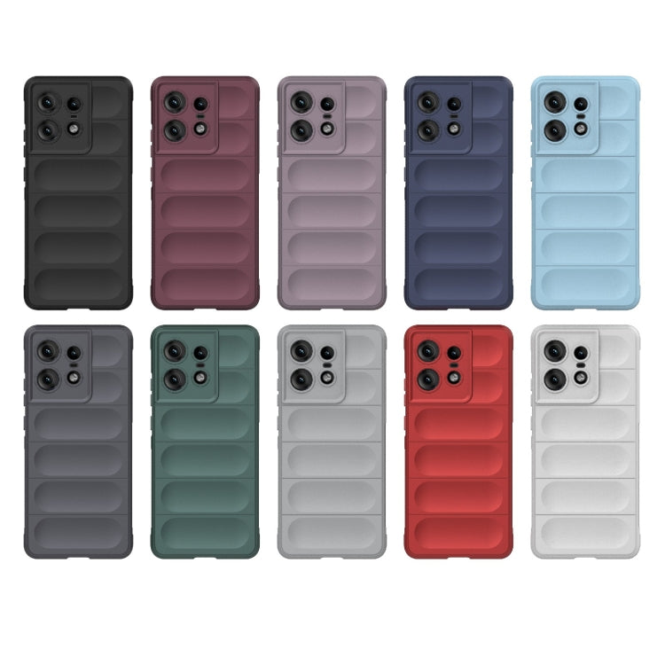 เคสโทรศัพท์ Magic Shield TPU + Flannel, For Motorola Edge 50 Pro 5G Global, For Motorola Edge 50 Fusion 5G Global, For Motorola Moto G34 5G, For Motorola Edge 40 5G