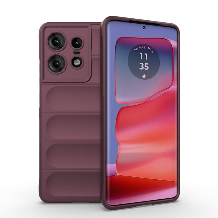 เคสโทรศัพท์ Magic Shield TPU + Flannel, For Motorola Edge 50 Pro 5G Global, For Motorola Edge 50 Fusion 5G Global, For Motorola Moto G34 5G, For Motorola Edge 40 5G