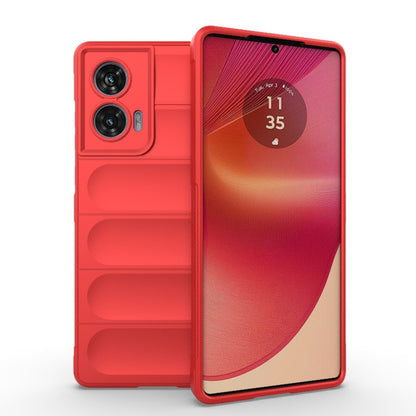 เคสโทรศัพท์ Magic Shield TPU + Flannel, For Motorola Edge 50 Pro 5G Global, For Motorola Edge 50 Fusion 5G Global, For Motorola Moto G34 5G, For Motorola Edge 40 5G