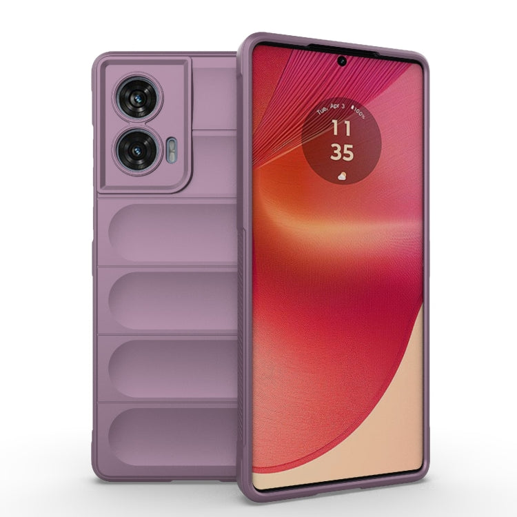 เคสโทรศัพท์ Magic Shield TPU + Flannel, For Motorola Edge 50 Pro 5G Global, For Motorola Edge 50 Fusion 5G Global, For Motorola Moto G34 5G, For Motorola Edge 40 5G