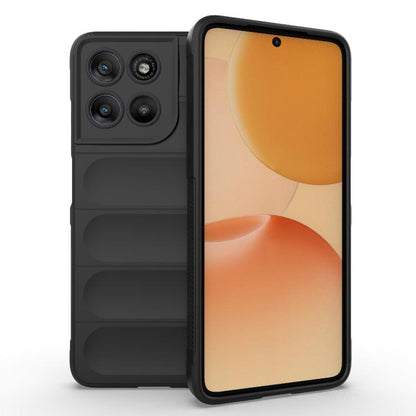 เคสโทรศัพท์ Magic Shield TPU + Flannel, For Motorola Edge 70 Pro 5G Global, For Motorola Edge 70 Fusion 5G Global, For Motorola Signature 5G Global, For Motorola Moto G67 Power 5G India