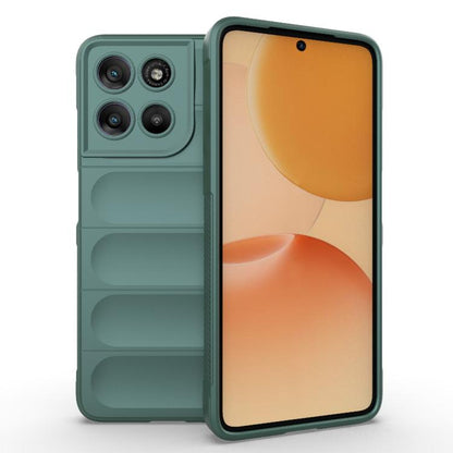 เคสโทรศัพท์ Magic Shield TPU + Flannel, For Motorola Edge 70 Pro 5G Global, For Motorola Edge 70 Fusion 5G Global, For Motorola Signature 5G Global, For Motorola Moto G67 Power 5G India