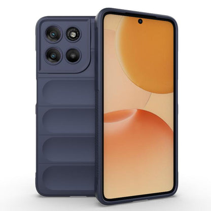 เคสโทรศัพท์ Magic Shield TPU + Flannel, For Motorola Edge 70 Pro 5G Global, For Motorola Edge 70 Fusion 5G Global, For Motorola Signature 5G Global, For Motorola Moto G67 Power 5G India