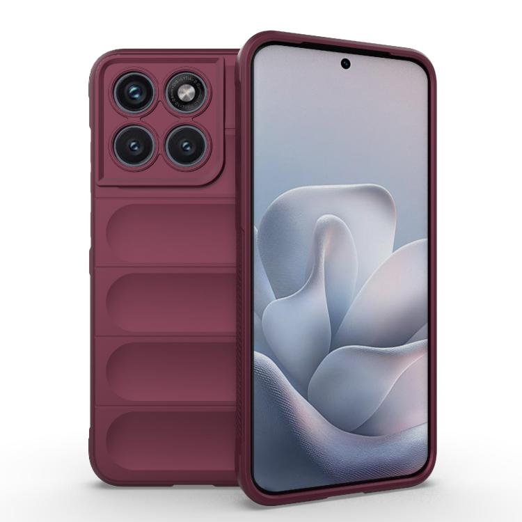 เคสโทรศัพท์ Magic Shield TPU + Flannel, For Motorola Edge 70 Pro 5G Global, For Motorola Edge 70 Fusion 5G Global, For Motorola Signature 5G Global, For Motorola Moto G67 Power 5G India