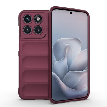 เคสโทรศัพท์ Magic Shield TPU + Flannel, For Motorola Edge 70 Pro 5G Global, For Motorola Edge 70 Fusion 5G Global, For Motorola Signature 5G Global, For Motorola Moto G67 Power 5G India