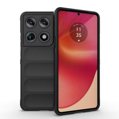 เคสโทรศัพท์ Magic Shield TPU + Flannel, For Motorola Edge 70 Pro 5G Global, For Motorola Edge 70 Fusion 5G Global, For Motorola Signature 5G Global, For Motorola Moto G67 Power 5G India