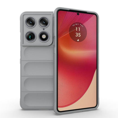 เคสโทรศัพท์ Magic Shield TPU + Flannel, For Motorola Edge 70 Pro 5G Global, For Motorola Edge 70 Fusion 5G Global, For Motorola Signature 5G Global, For Motorola Moto G67 Power 5G India