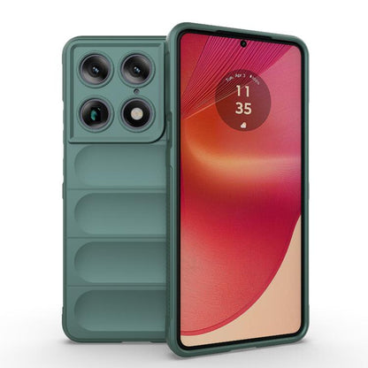 เคสโทรศัพท์ Magic Shield TPU + Flannel, For Motorola Edge 70 Pro 5G Global, For Motorola Edge 70 Fusion 5G Global, For Motorola Signature 5G Global, For Motorola Moto G67 Power 5G India