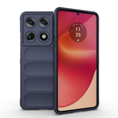เคสโทรศัพท์ Magic Shield TPU + Flannel, For Motorola Edge 70 Pro 5G Global, For Motorola Edge 70 Fusion 5G Global, For Motorola Signature 5G Global, For Motorola Moto G67 Power 5G India