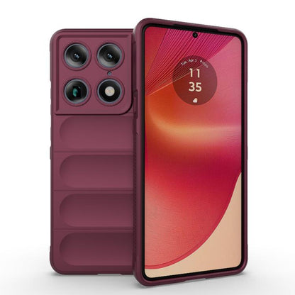 เคสโทรศัพท์ Magic Shield TPU + Flannel, For Motorola Edge 70 Pro 5G Global, For Motorola Edge 70 Fusion 5G Global, For Motorola Signature 5G Global, For Motorola Moto G67 Power 5G India
