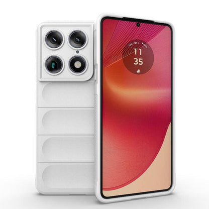 เคสโทรศัพท์ Magic Shield TPU + Flannel, For Motorola Edge 70 Pro 5G Global, For Motorola Edge 70 Fusion 5G Global, For Motorola Signature 5G Global, For Motorola Moto G67 Power 5G India