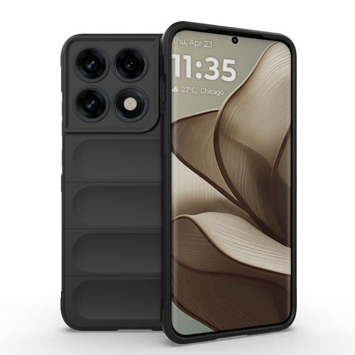 เคสโทรศัพท์ Magic Shield TPU + Flannel, For Motorola Edge 70 Pro 5G Global, For Motorola Edge 70 Fusion 5G Global, For Motorola Signature 5G Global, For Motorola Moto G67 Power 5G India