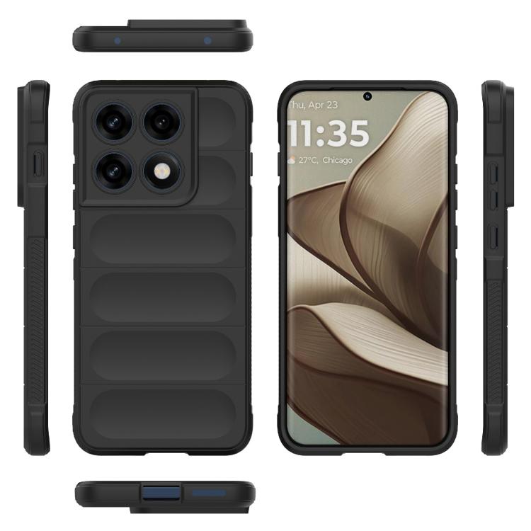 เคสโทรศัพท์ Magic Shield TPU + Flannel, For Motorola Edge 70 Pro 5G Global, For Motorola Edge 70 Fusion 5G Global, For Motorola Signature 5G Global, For Motorola Moto G67 Power 5G India
