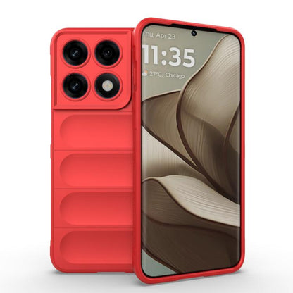 เคสโทรศัพท์ Magic Shield TPU + Flannel, For Motorola Edge 70 Pro 5G Global, For Motorola Edge 70 Fusion 5G Global, For Motorola Signature 5G Global, For Motorola Moto G67 Power 5G India