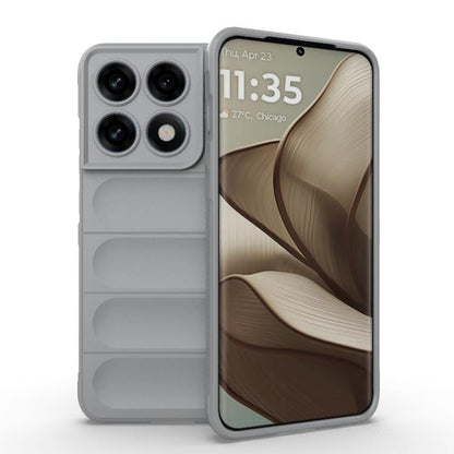 เคสโทรศัพท์ Magic Shield TPU + Flannel, For Motorola Edge 70 Pro 5G Global, For Motorola Edge 70 Fusion 5G Global, For Motorola Signature 5G Global, For Motorola Moto G67 Power 5G India
