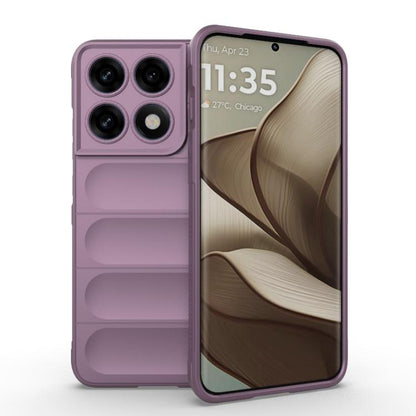 เคสโทรศัพท์ Magic Shield TPU + Flannel, For Motorola Edge 70 Pro 5G Global, For Motorola Edge 70 Fusion 5G Global, For Motorola Signature 5G Global, For Motorola Moto G67 Power 5G India