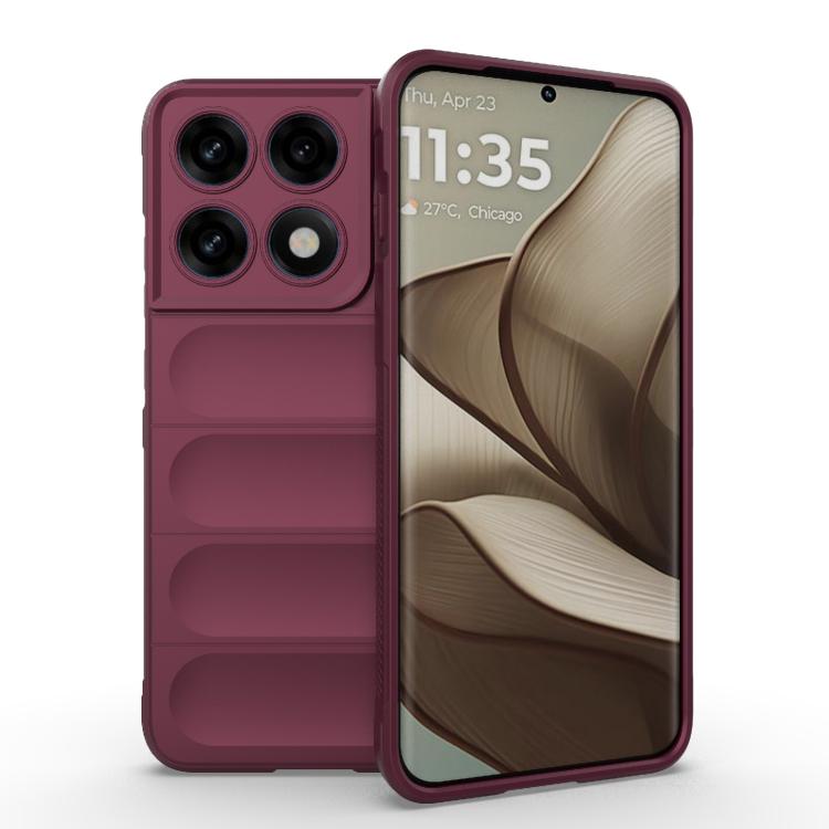 เคสโทรศัพท์ Magic Shield TPU + Flannel, For Motorola Edge 70 Pro 5G Global, For Motorola Edge 70 Fusion 5G Global, For Motorola Signature 5G Global, For Motorola Moto G67 Power 5G India