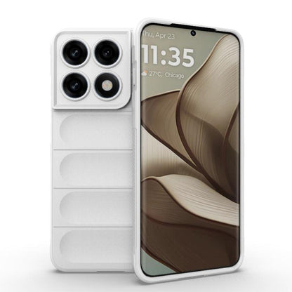 เคสโทรศัพท์ Magic Shield TPU + Flannel, For Motorola Edge 70 Pro 5G Global, For Motorola Edge 70 Fusion 5G Global, For Motorola Signature 5G Global, For Motorola Moto G67 Power 5G India