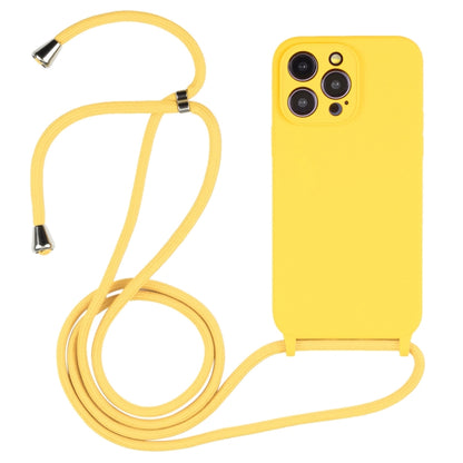 เคสซิลิโคนเหลวสายคล้อง Crossbody, For iPhone 16 Pro Max, For iPhone 16 Pro, For iPhone 16 Plus